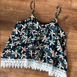Floral Tank Top